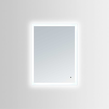 INNOCI-USA Hera 24 in. W x 32 in. H Rectangular LED Mirror with Touchless Control 63502432